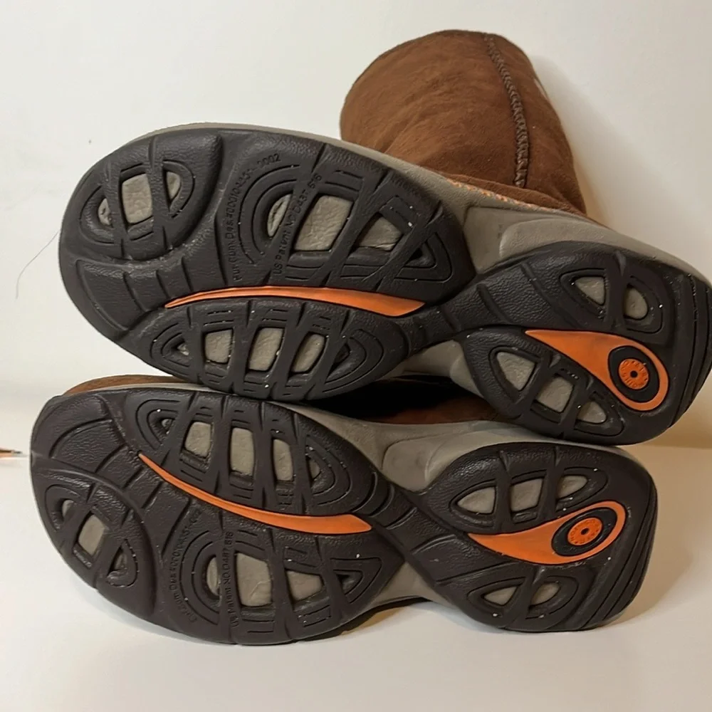 Merrell Womens Primo Stitch High Sherpa‎ Lined Boots in Chestnut Womens Size 6